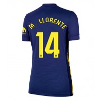 Atletico Madrid Marcos Llorente #14 Vonkajší Ženy futbalový dres 2025-26 Krátky Rukáv